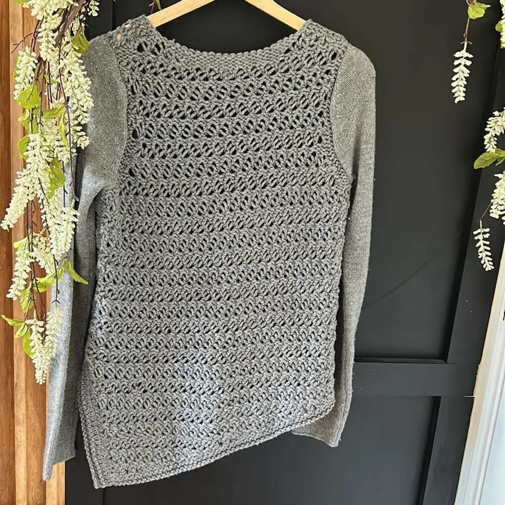 Helmut Lang‎ Wool Cashmere Pullover Asymmetrical sweater. Size S